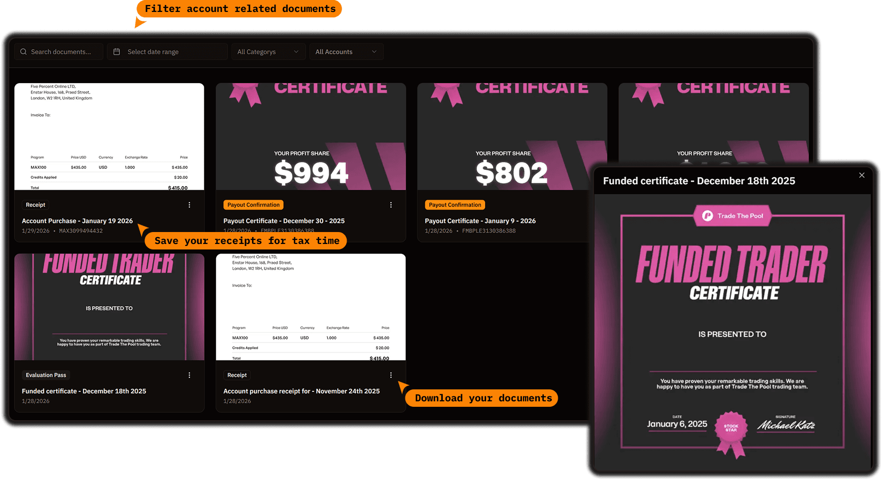 Secure Document Storage